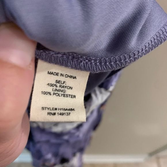 Altar’d State Purple Floral Huelva Maxi Small - Picture 9 of 10